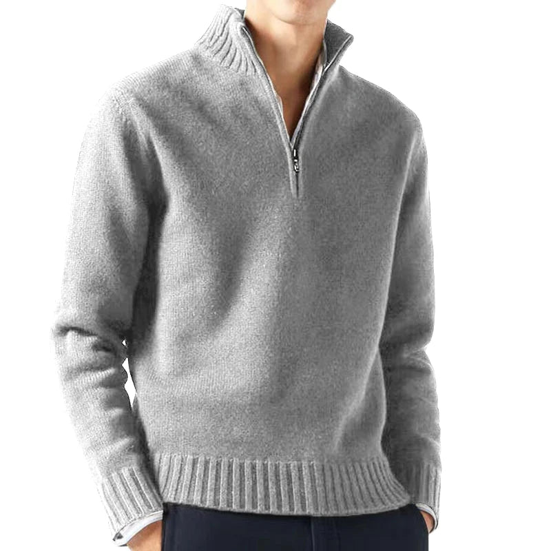 Men's Knitted Turtleneck Sweater
