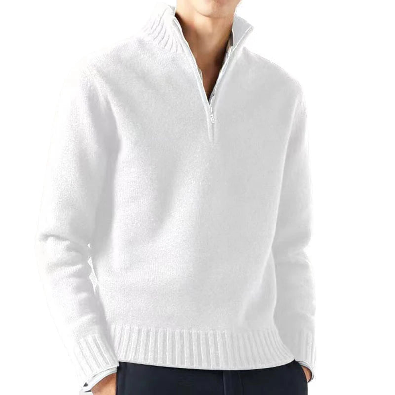 Men's Knitted Turtleneck Sweater