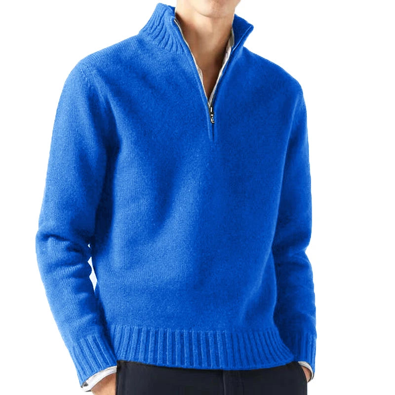 Men's Knitted Turtleneck Sweater