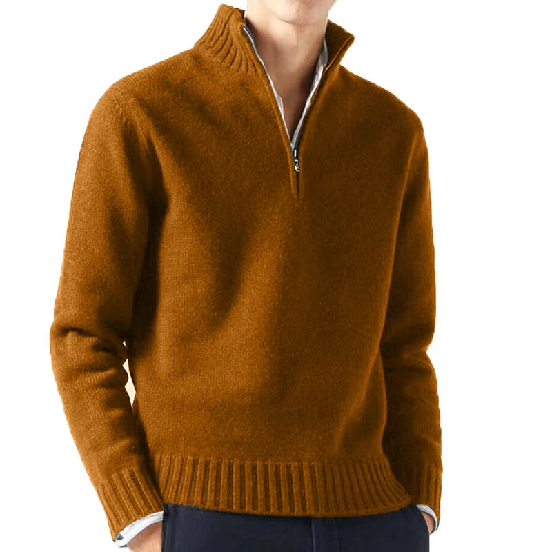 Men's Knitted Turtleneck Sweater