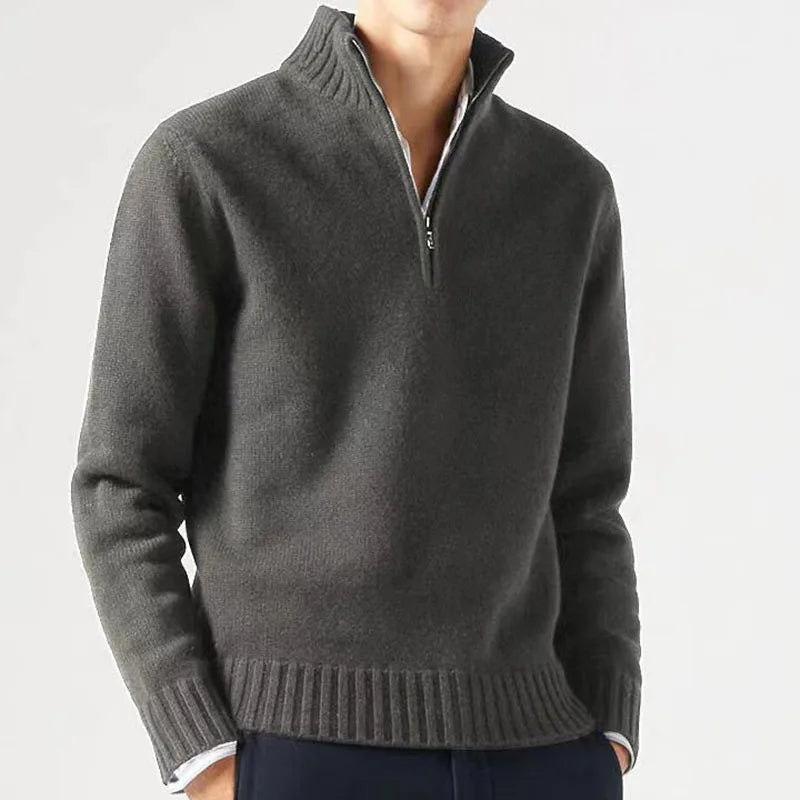Men's Knitted Turtleneck Sweater