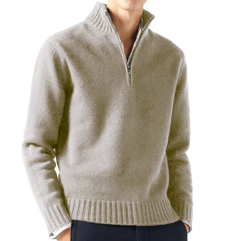 Men's Knitted Turtleneck Sweater